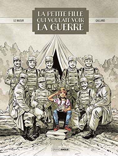 jaquette livre La Petite Fille Qui Voulait Voir La Guerre