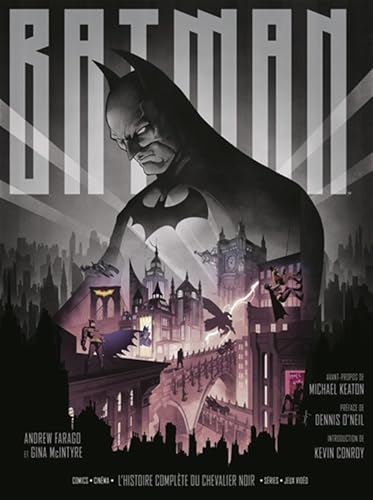 jaquette livre Batman, L'histoire Complète Du Chevalier Noir - Comics, Cinéma, Séries, Jeux Vidéo - Avec De Nombreux Inserts Et Dépliants