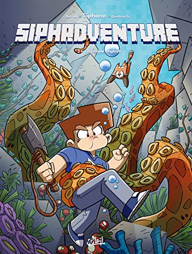 jaquette livre Siphadventure Tome 3 - Le Temple Englouti