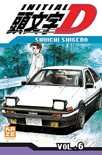 jaquette livre Initial D - Tome 6