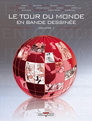 jaquette livre Tour du monde en bande dessinée (le) - Tome 1