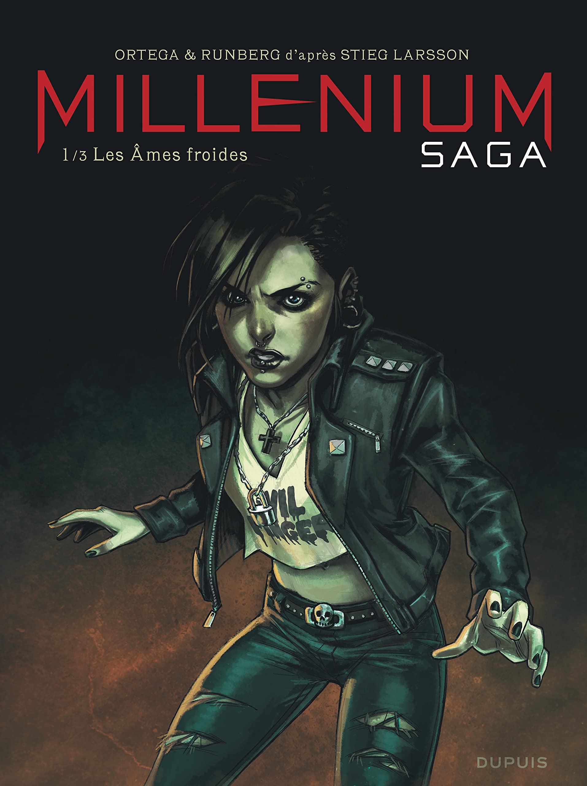 jaquette livre Millénium saga - tome 1 - Les âmes froides