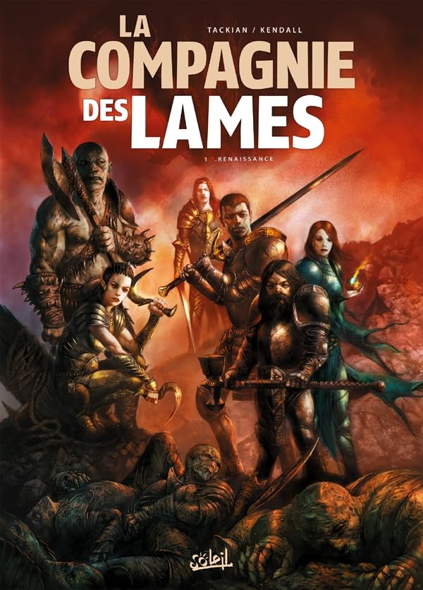 jaquette livre La Compagnie Des Lames Tome 1 - Renaissance