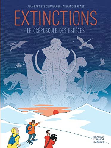 jaquette livre Extinctions - Le Crépuscule Des Espèces