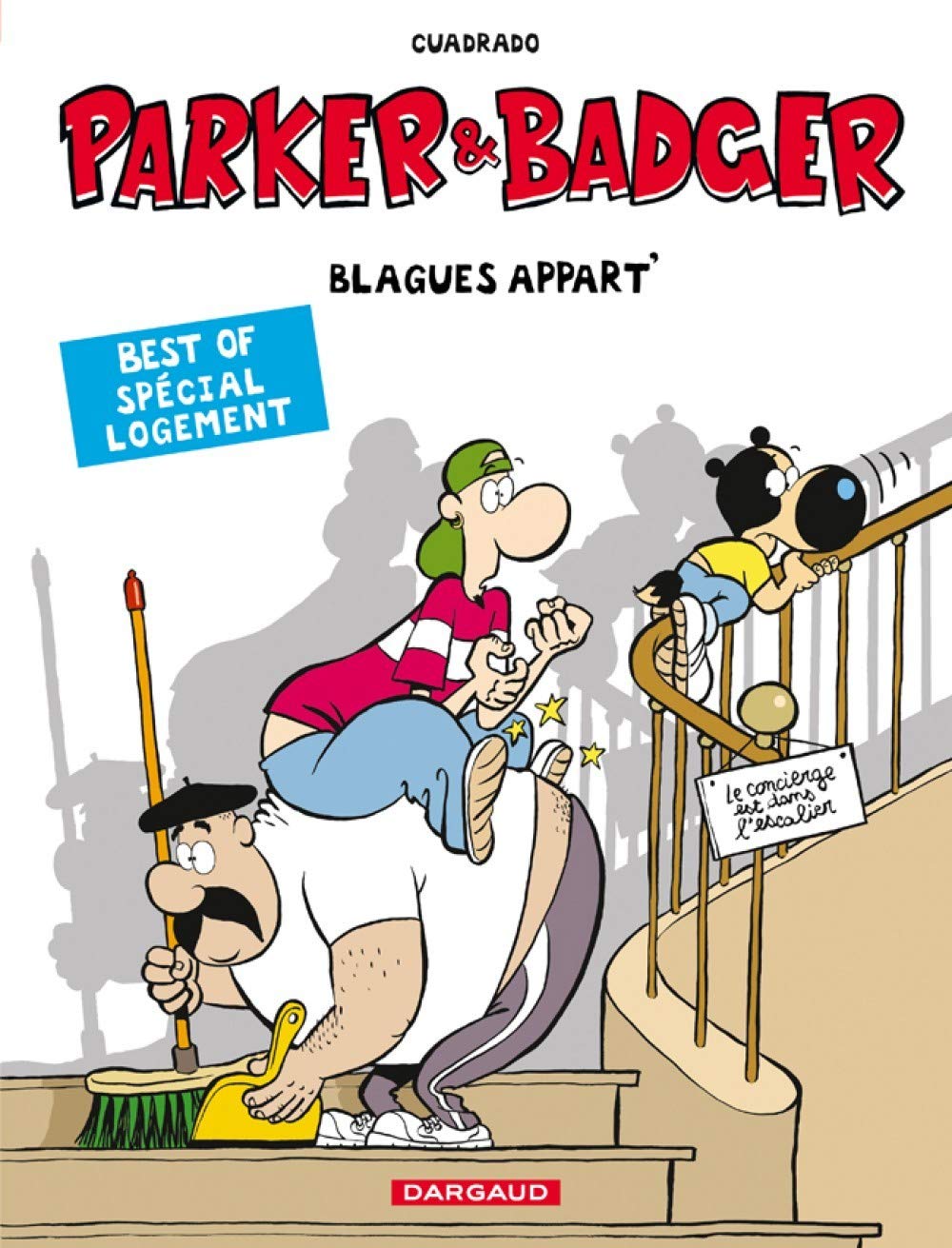 jaquette livre Parker & Badger - Hors-série - tome 2 - Blagues appart'