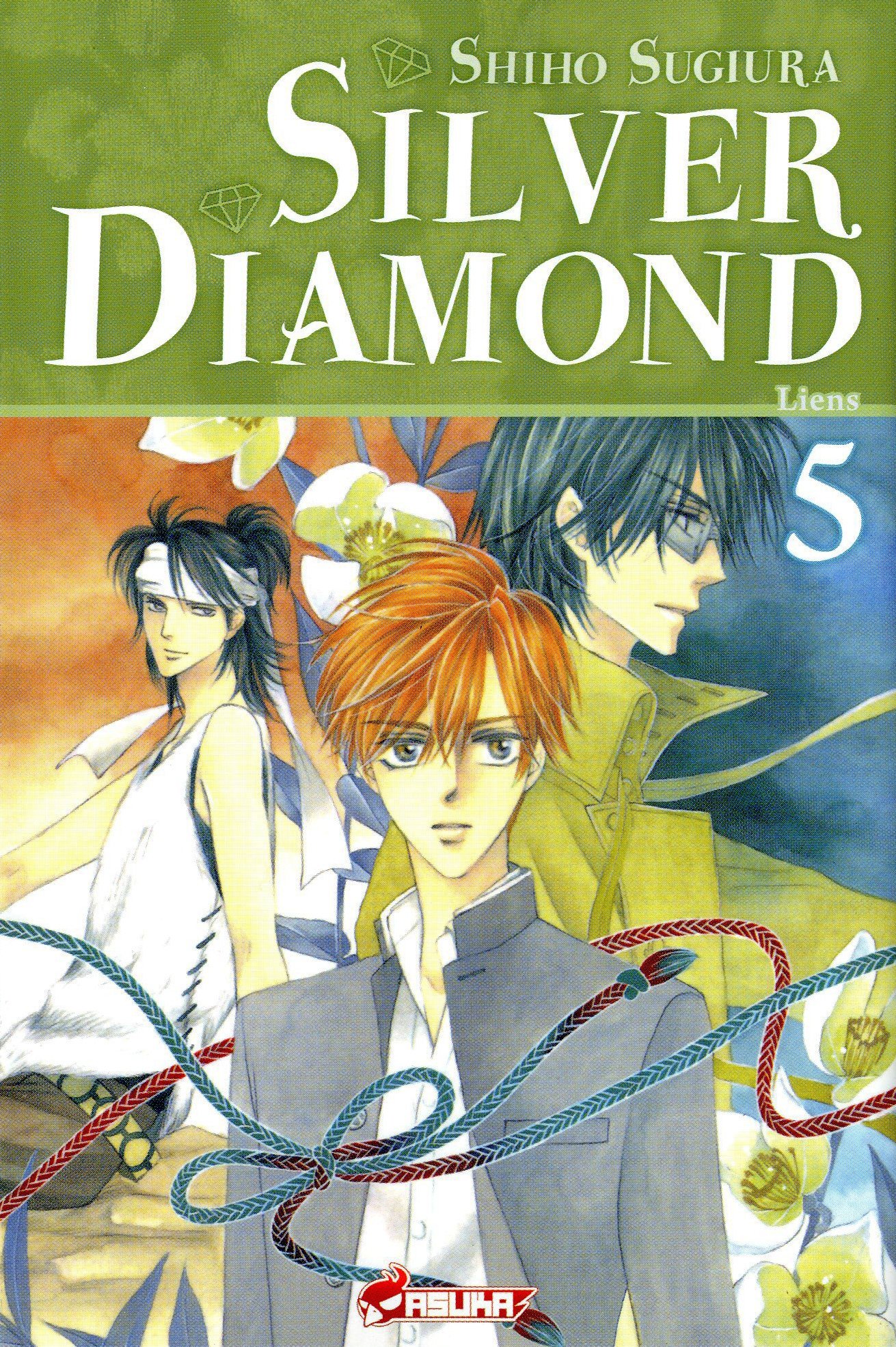 jaquette livre Silver diamond, Tome 5