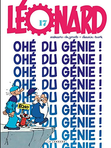 jaquette livre Léonard Tome 17 - Ohé Du Génie !