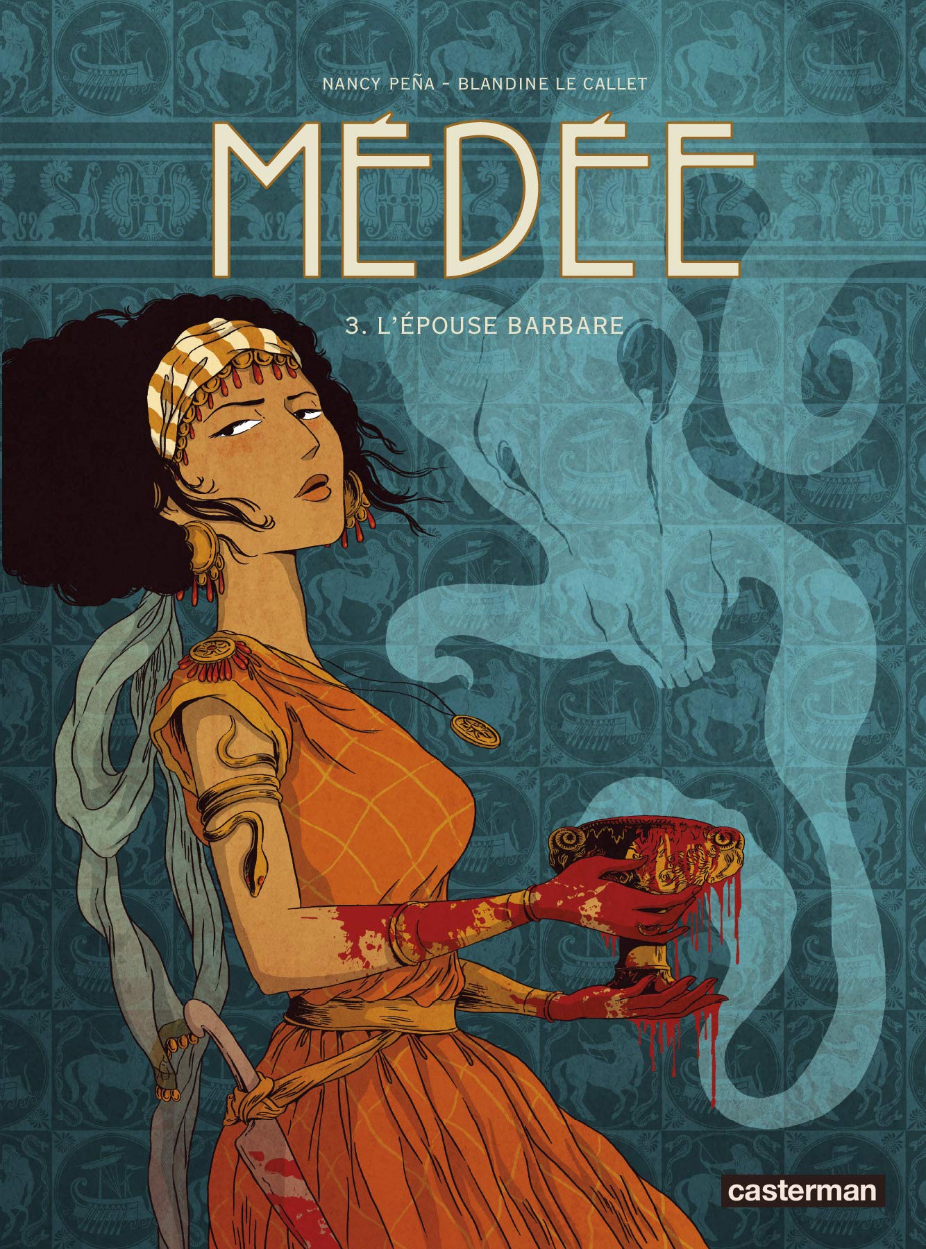 jaquette livre Médée, Tome 3 : L'épouse barbare