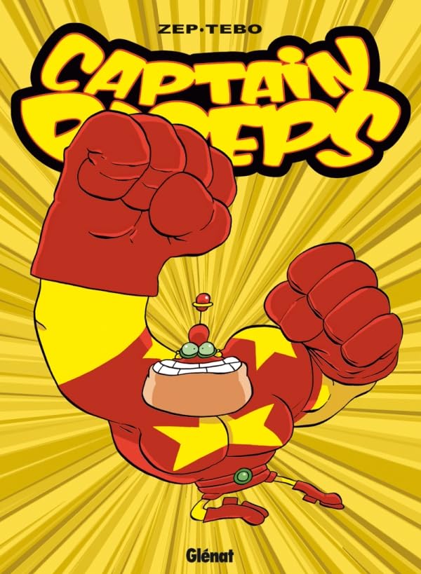 jaquette livre Captain Biceps Tome 5 - L'intrépide