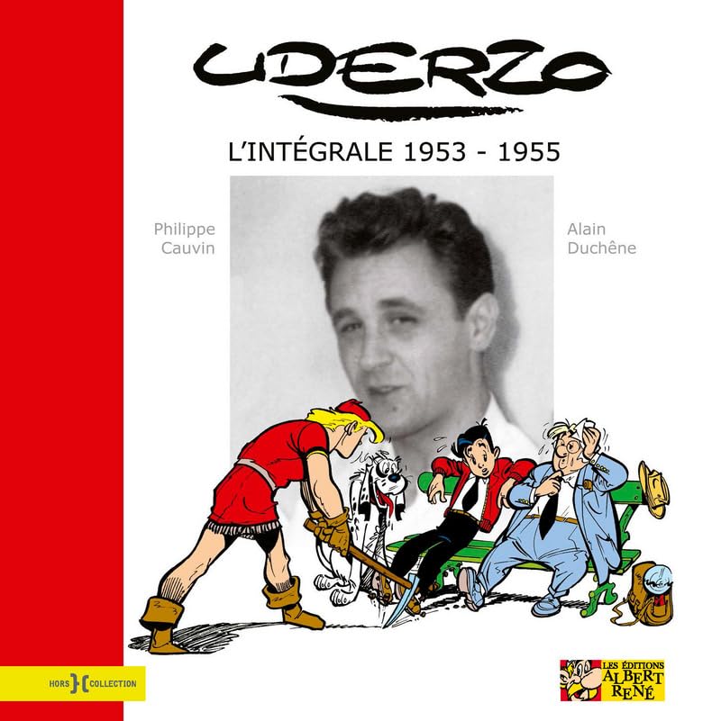 jaquette livre Uderzo - L'intégrale 1953-1955