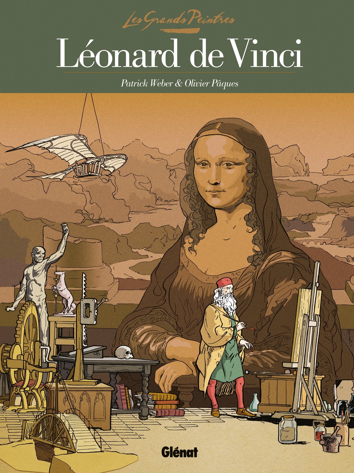 jaquette livre Les Grands Peintres - Léonard de Vinci: La Joconde