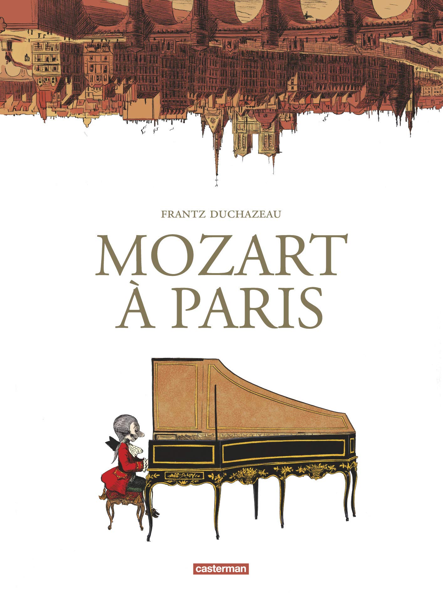 jaquette livre Mozart à Paris