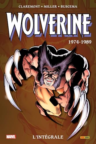 jaquette livre Wolverine: L'intégrale 1974-1989 (T01)