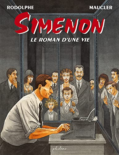 jaquette livre Simenon - Le Roman D'une Vie