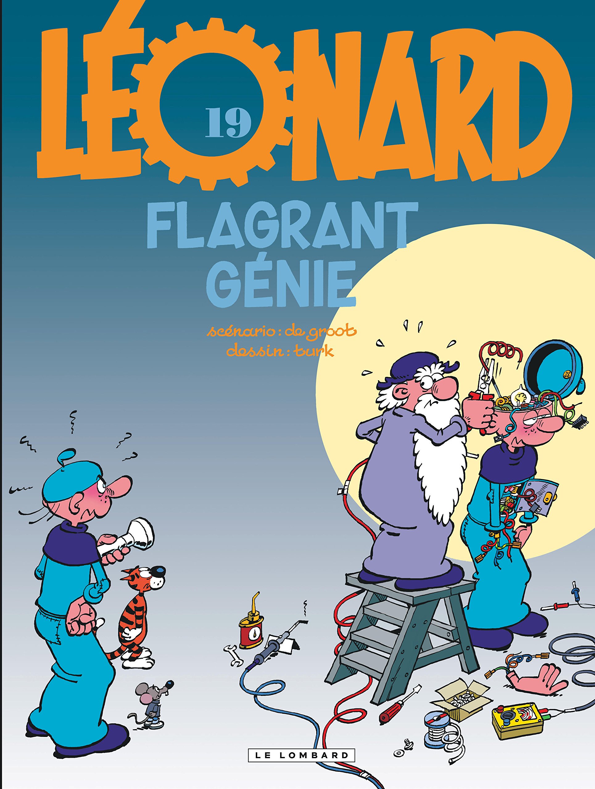 jaquette livre Léonard - tome 19 - Flagrant génie