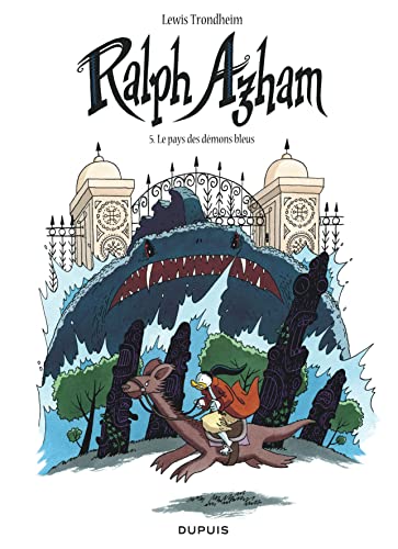 jaquette livre Ralph Azham Tome 5 - Le Pays Des Démons Bleus