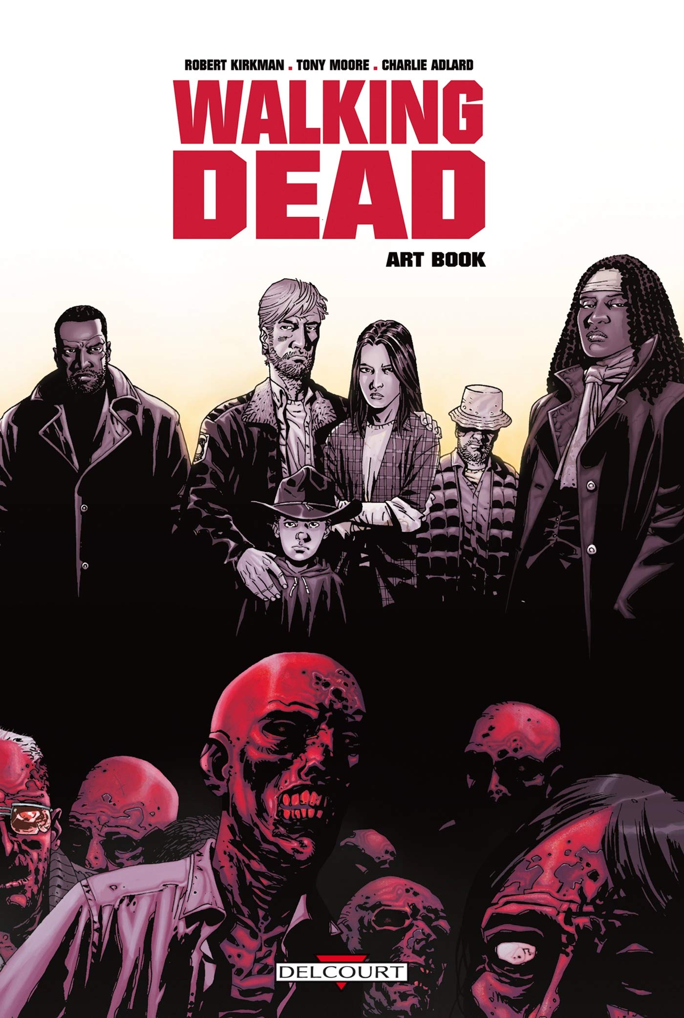 jaquette livre Walking dead Art book