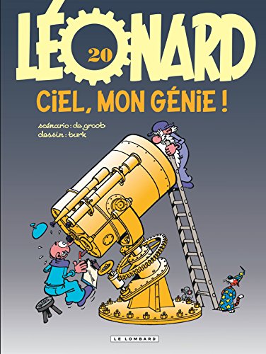 jaquette livre Léonard Tome 20 - Ciel, Mon Génie !