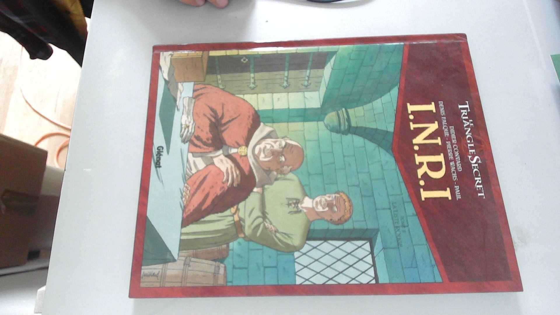 jaquette livre INRI Le Triangle Secret, Tome 2 : La Liste rouge