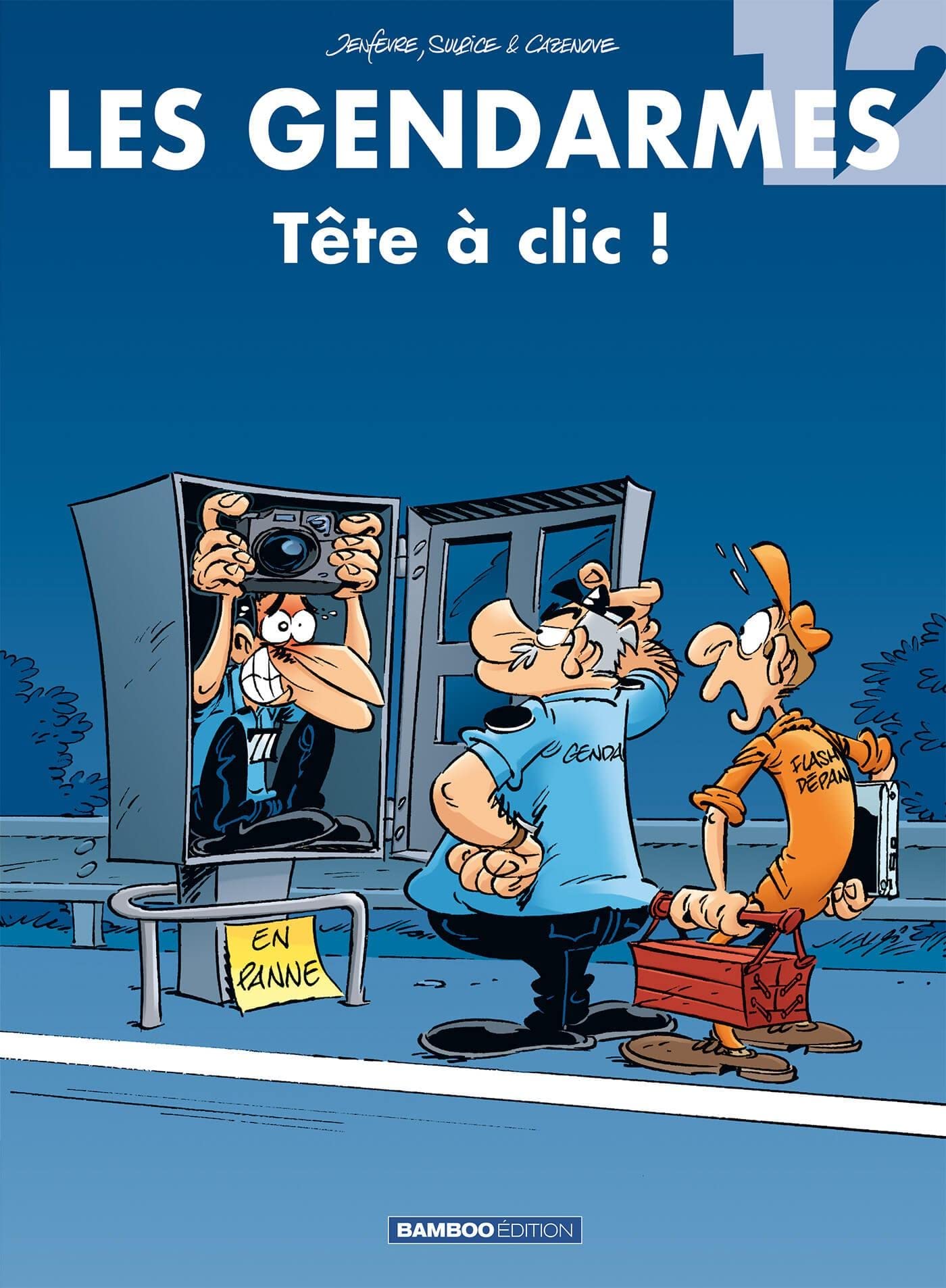 jaquette livre Les Gendarmes, Tome 12 : Tête à clic !