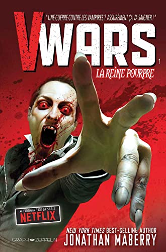 jaquette livre V-Wars Tome 1 - La Reine Pourpre
