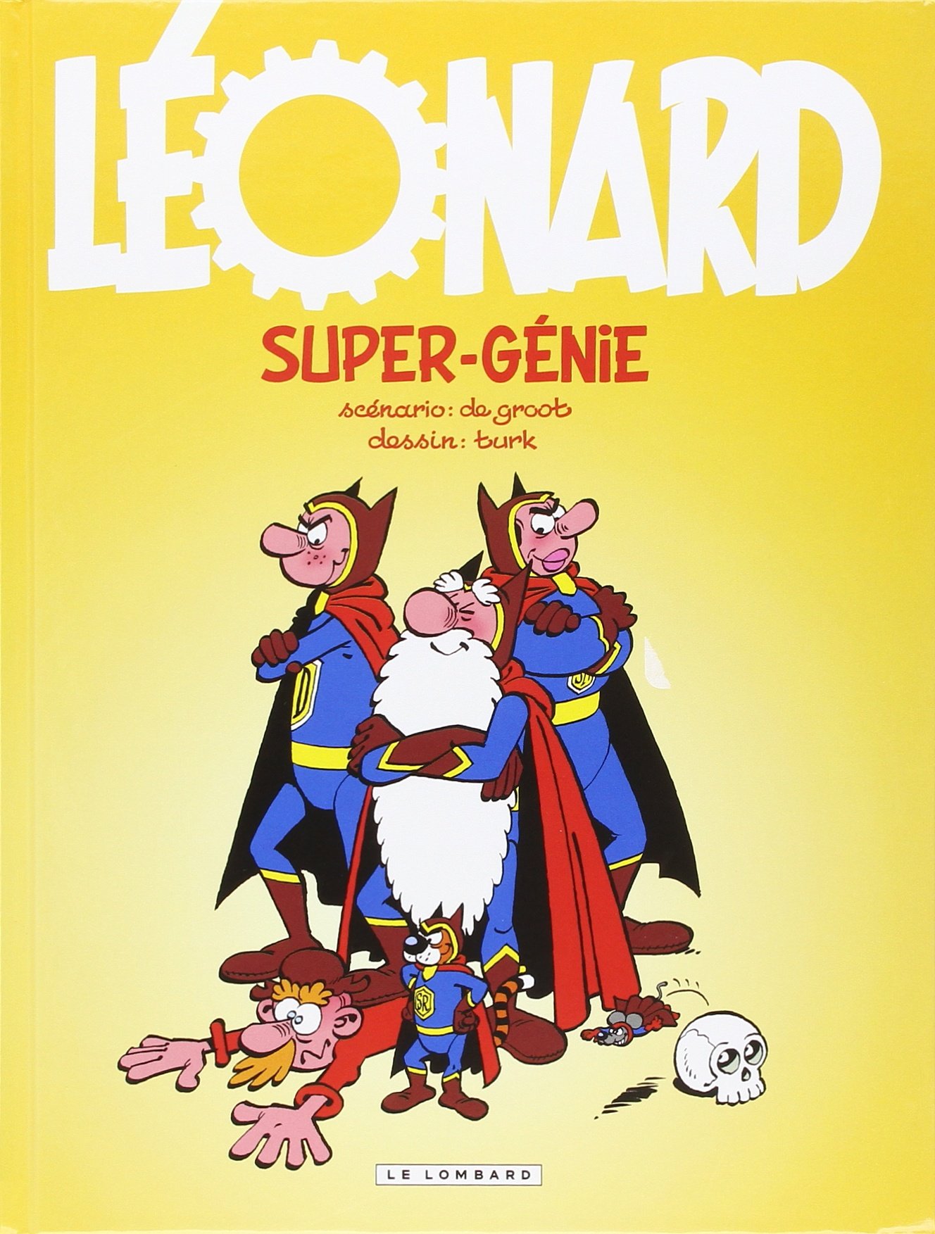 jaquette livre Léonard - tome 43 - Super-génie - (INDISP 2016)