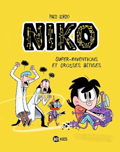 jaquette livre Niko Tome 1 - Super Inventions Et Grosses Bêtises