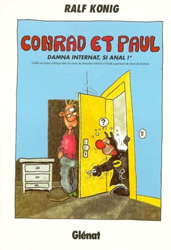 jaquette livre Conrad Et Paul Tome 4 - Damna Internat, Si Anal !