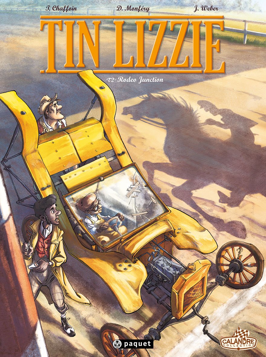 jaquette livre Tin Lizzie T2: Rodeo junction