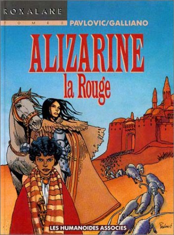 jaquette livre Alizarine La Rouge