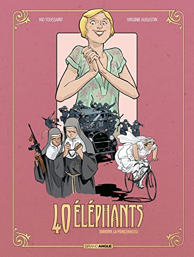 jaquette livre 40 Éléphants Cycle 2 - Dorothy, La Poinçonneuse