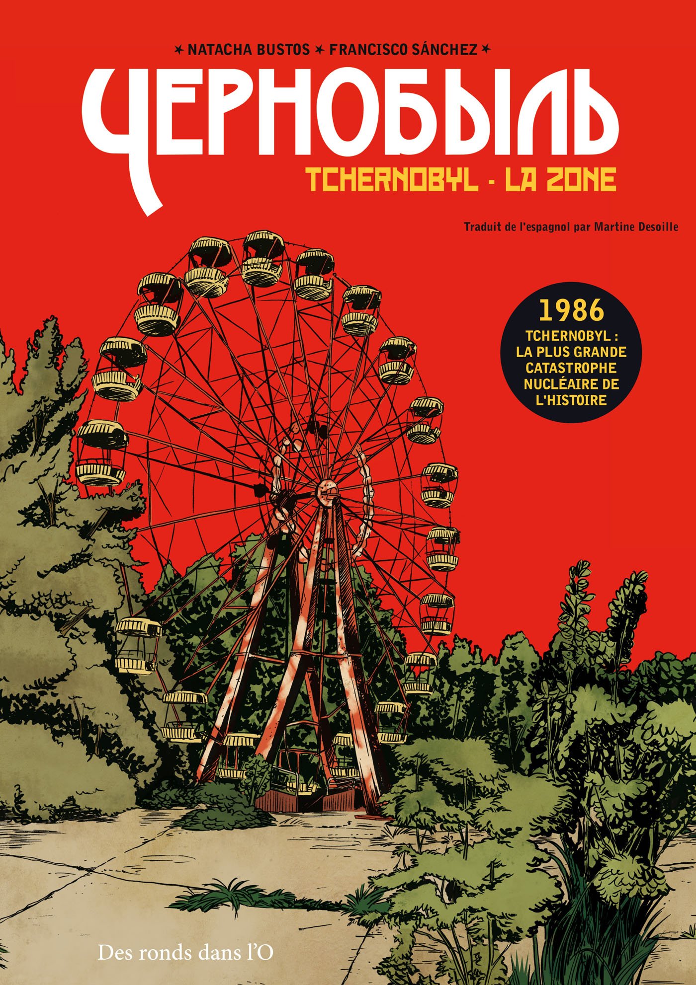 jaquette livre Tchernobyl - La Zone