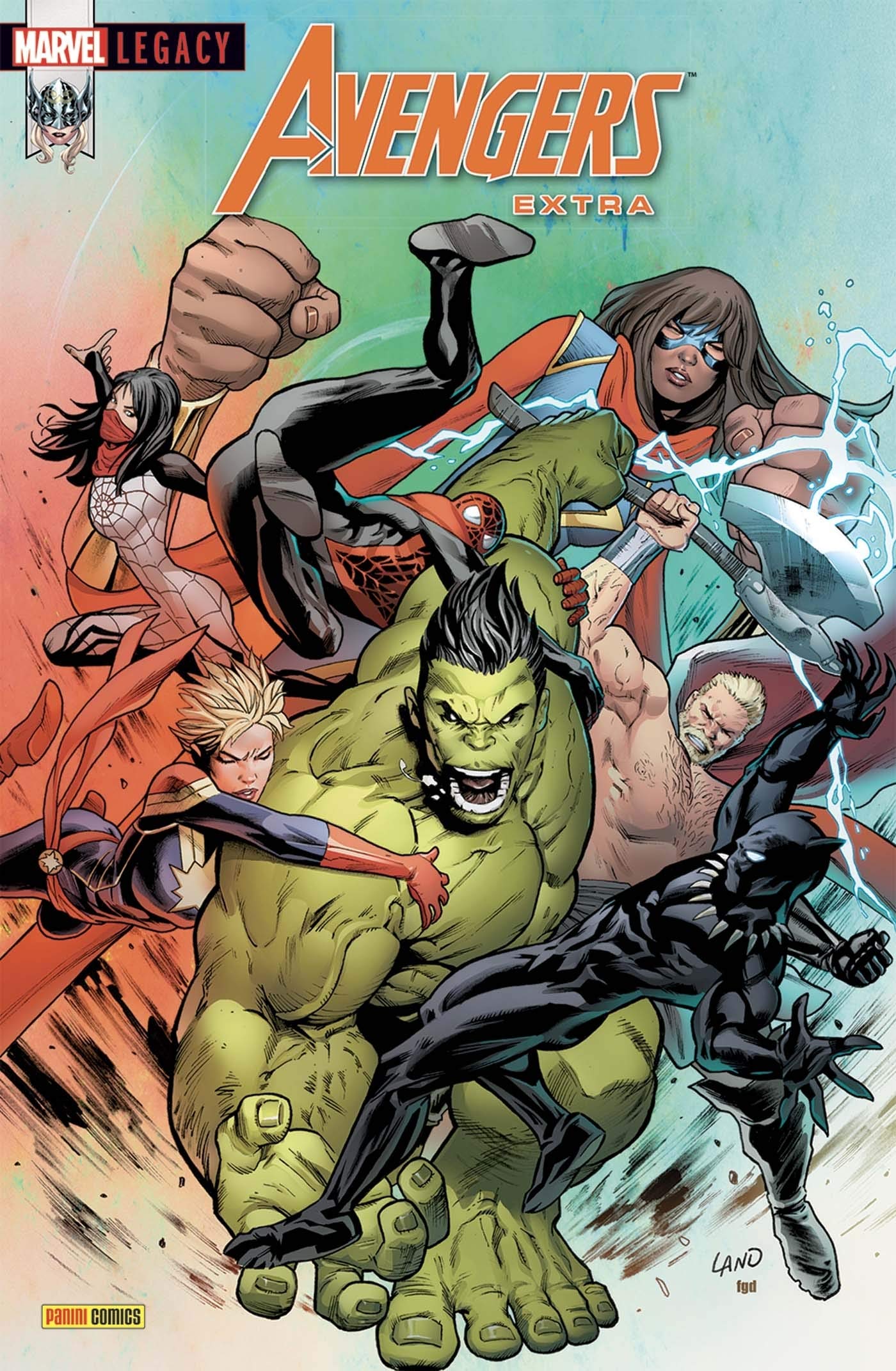 jaquette livre Marvel Legacy : Avengers Extra nº5
