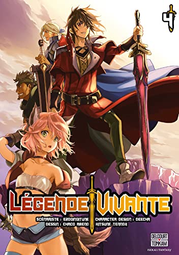 jaquette livre Légende Vivante - Tome 4