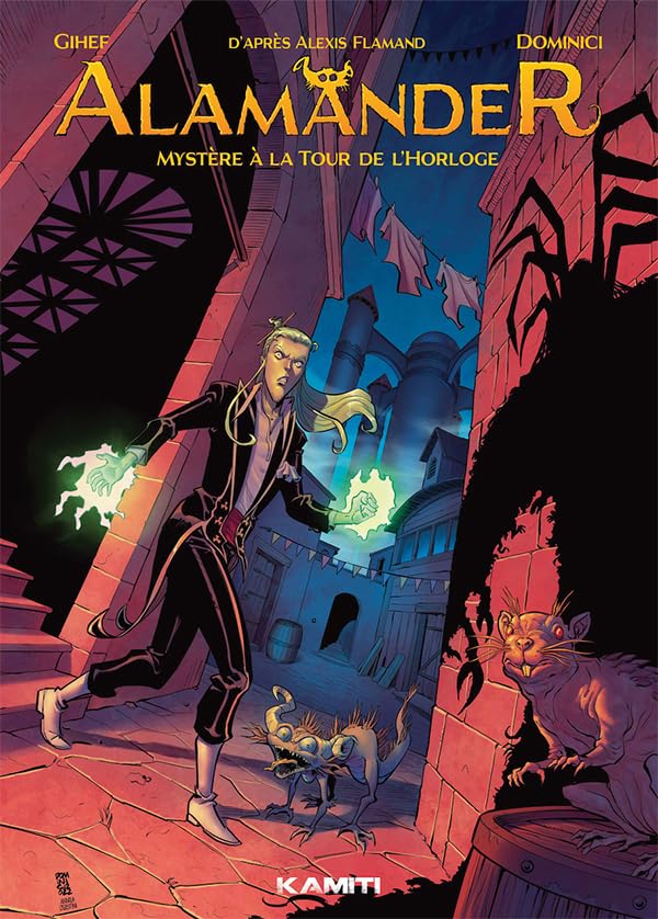 jaquette livre Alamänder Tome 1 - Mystère À La Tour De L'horloge