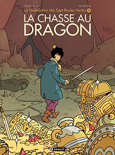jaquette livre La Malédiction Des Sept Boules Vertes Tome 4 - La Chasse Au Dragon