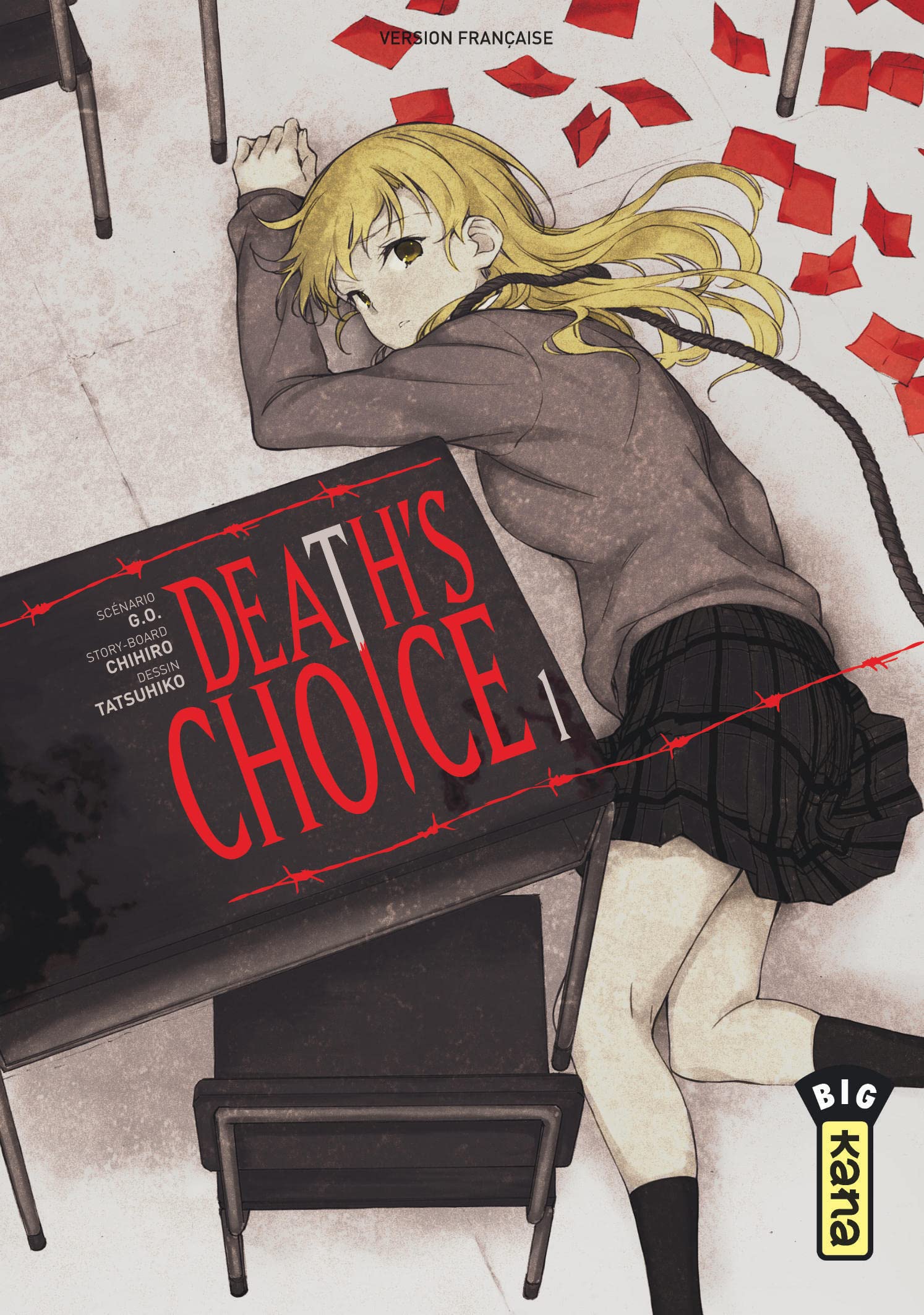 jaquette livre Death's choice, tome 1