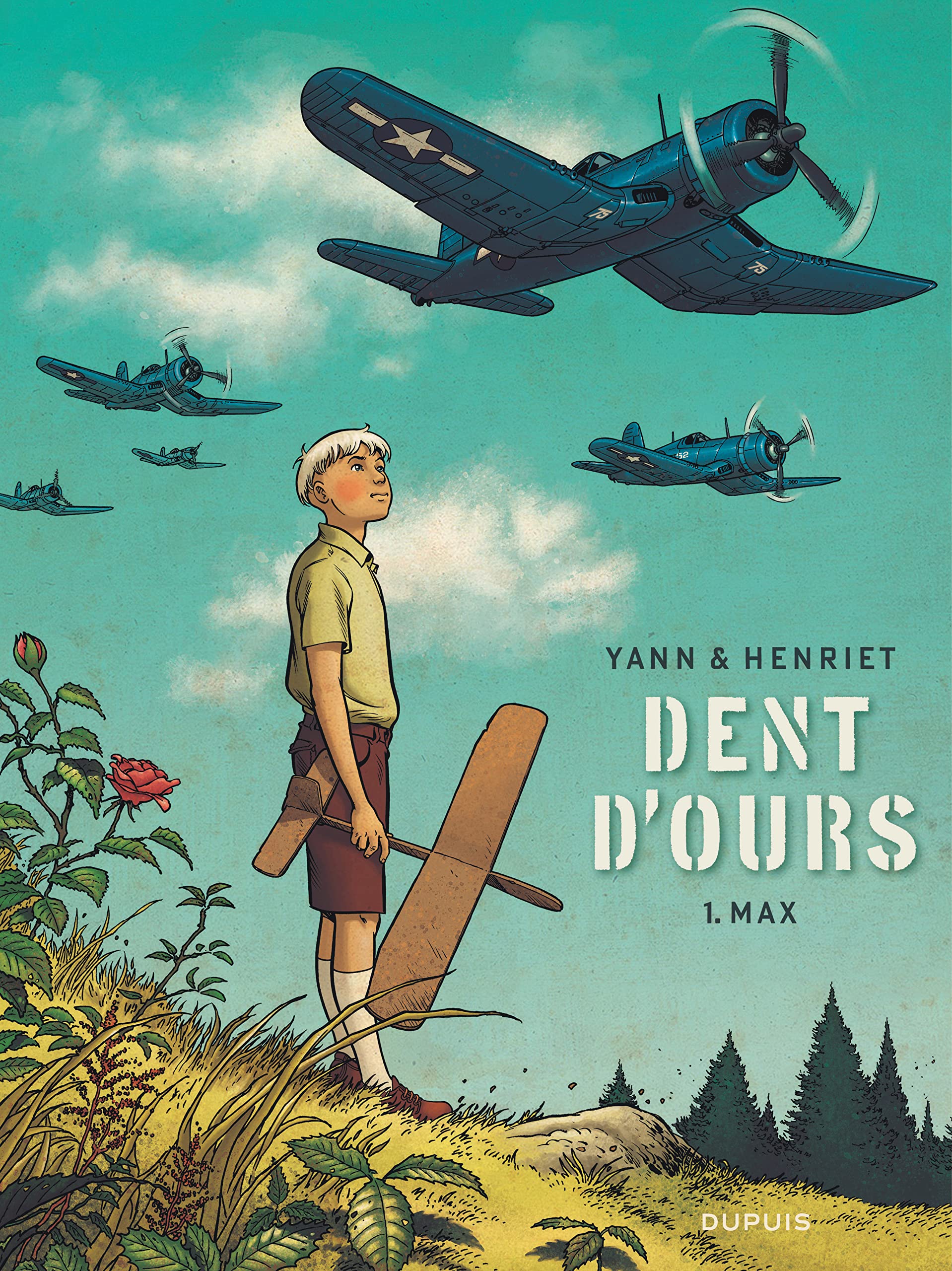 jaquette livre Dent d'ours, tome 1 : Max