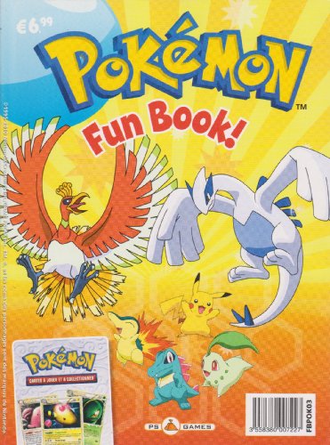 jaquette livre Pokemon fun book