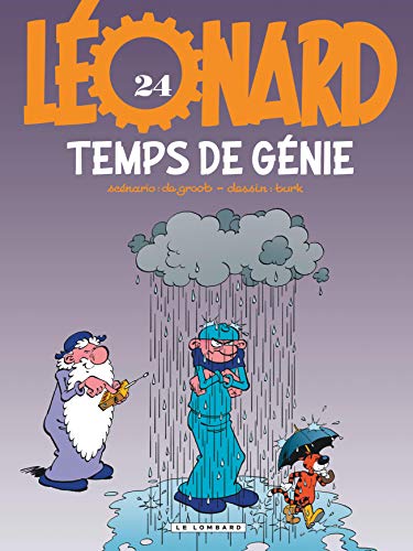 jaquette livre Léonard Tome 24 - Temps De Génie
