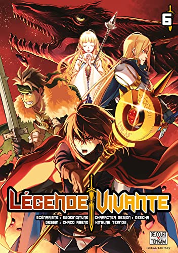 jaquette livre Légende Vivante - Tome 6
