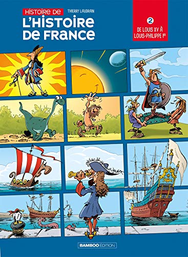 jaquette livre Histoire De L'histoire De France Tome 2 - De Louis Xv À Louis-Philippe