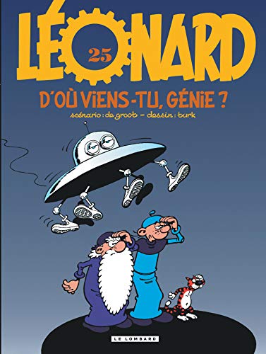 jaquette livre Léonard Tome 25 - D'où Viens-Tu, Génie ?