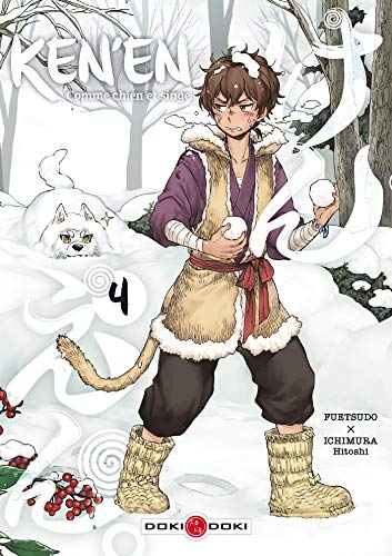 jaquette livre Ken'en - Comme chien et singe - Tome 4
