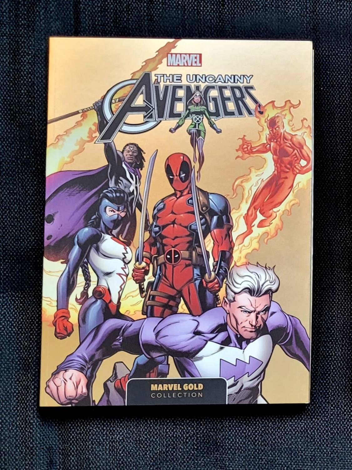 jaquette livre Comics Marvel Collection Marvel Gold - Tome 2 The Uncanny Avengers