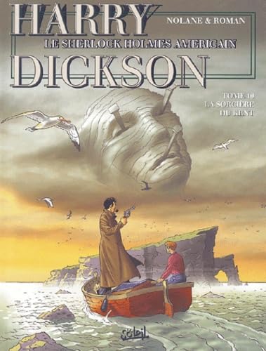 jaquette livre Harry Dickson Tome 10 - La Sorcière Du Kent