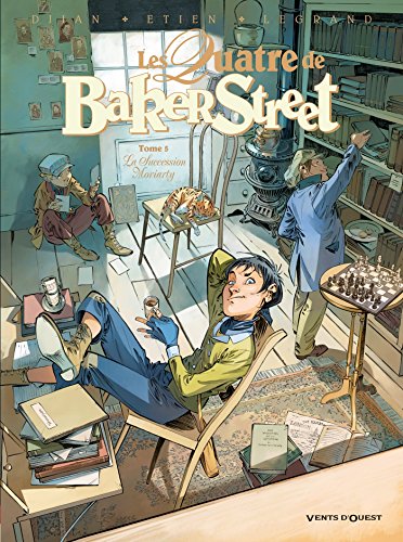 jaquette livre Les Quatre De Baker Street Tome 5 - La Succession Moriarty