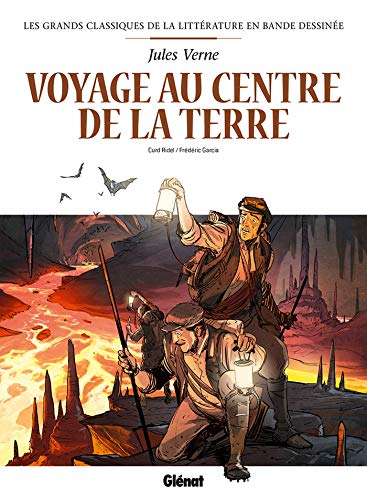 jaquette livre Voyage Au Centre De La Terre
