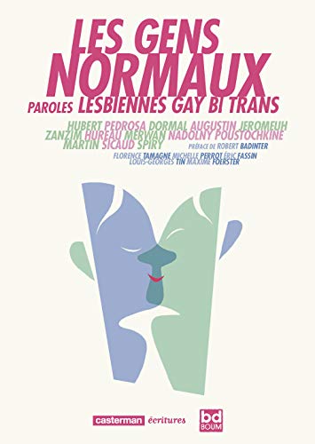 jaquette livre Les Gens Normaux - Paroles Lesbiennes Gay Bi Trans