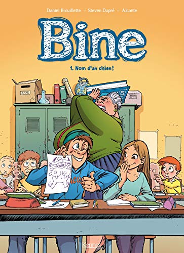 jaquette livre Bine Tome 1 - Nom D'un Chien !